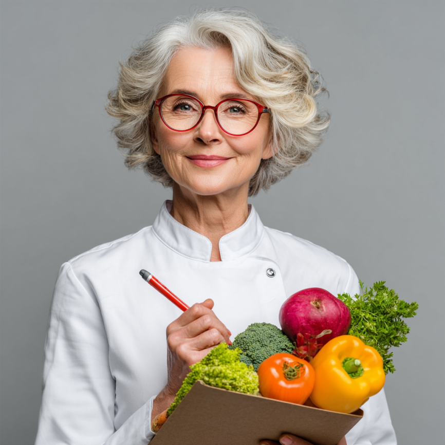 Літні люди насолоджуються здоровою їжею